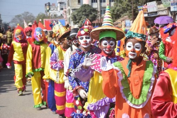 Huge colourful procession marks Netaji's birth anniversary in Tripura